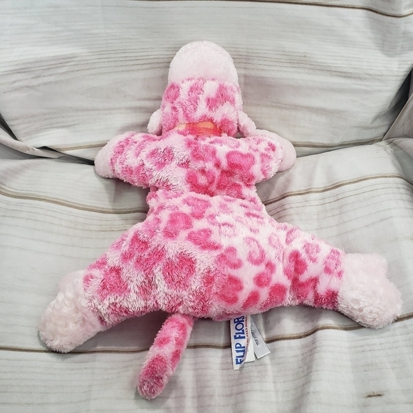 Mary Meyer Flip Flops Pink Spotted Monkey 14 Inch Plush Stuffed Animal Rare - Picture 4 of 10